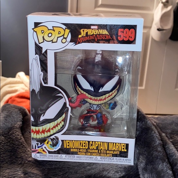 funko pop venomized captain marvel